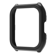 Screen Protector Case with Tempered Glass, Full Coverage, Scratch Resistant, Black for Apple Watch