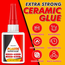 Plastic Glue 35g x 2 Super Glue for Plastic Repair Heavy Duty Instant