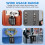 XShield 4Digit Combination Padlock  HeavyDuty Keyless Lock with 10000 Code 3
