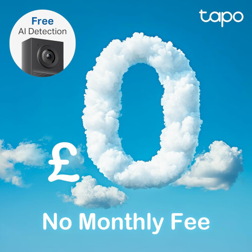 Tapo D205 2K 3MP Battery Doorbell Wireless, No Mon 1