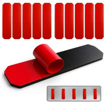Ormith Number Plate Sticky Pads 10 Pack | Registration Plate Adhesive Stickers for Car | No Mess No Flex License Plate Pads| NO FALLING OFF (20x90mm)