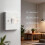 Single Gang Light Switch 1 Gang 2 Way White Plastic 10A 4