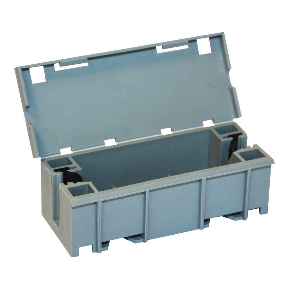 Wago Wagobox Light Junction Box, Suitable For Wago 221-2411, & 224 Series, For Multicore Cables, Max. 4 Mmâ² Connectors, Up To 24 Amp, 400 Volt, 207-3 56165234