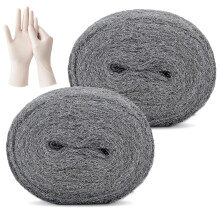 PICK FOR LIFE Steel Wool Mice Blocker 2 Pack Coarse Wire Wool Rat Fill Hole