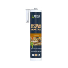 Bostik Express Pointing Mortar Buff - 310ml - Ready-to-Use - Brick & Masonry Joint Repair Sealant - Weather Resistant - Overpaintable