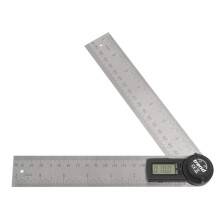 Trend 7 inch Stainless Steel Digital Angle Finder Ruler, Precise Internal & Exte