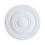 Ceiling Medallion for Light Fixtures, Fully Paintable Lightweight Decorative Ceiling Ring White 1