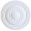 Ceiling Medallion for Light Fixtures, Fully Paintable Lightweight Decorative Ceiling Ring White 2
