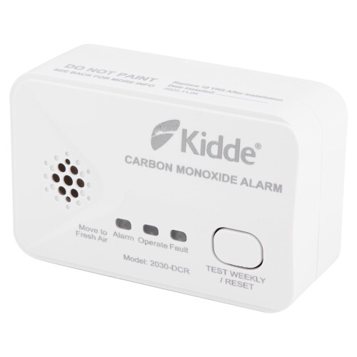 KIDDE 2 Pack Kidde 2030-DCR Compact 10 Year Life Carbon 1