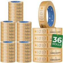 Koju Kraft Paper Packing Tape 24mm x 50m | 1/3/6/3