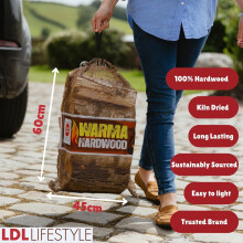 Hardwood Firewood Logs 81L Kiln Dried Logs Ready to Burn Easy For a L