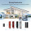 TeckNet TECKNET Wireless Doorbell, IP65 Waterproof Battery-Operated, 400M Range 6