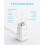 Anker Anker Tower Extension Lead with USB Slots 12in1 Surge Protector Plug E 5