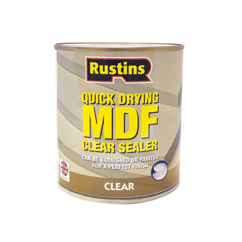 Rustins Rustins Quick Dry MDF Sealer - Professional Sealant for Rapid Results1L