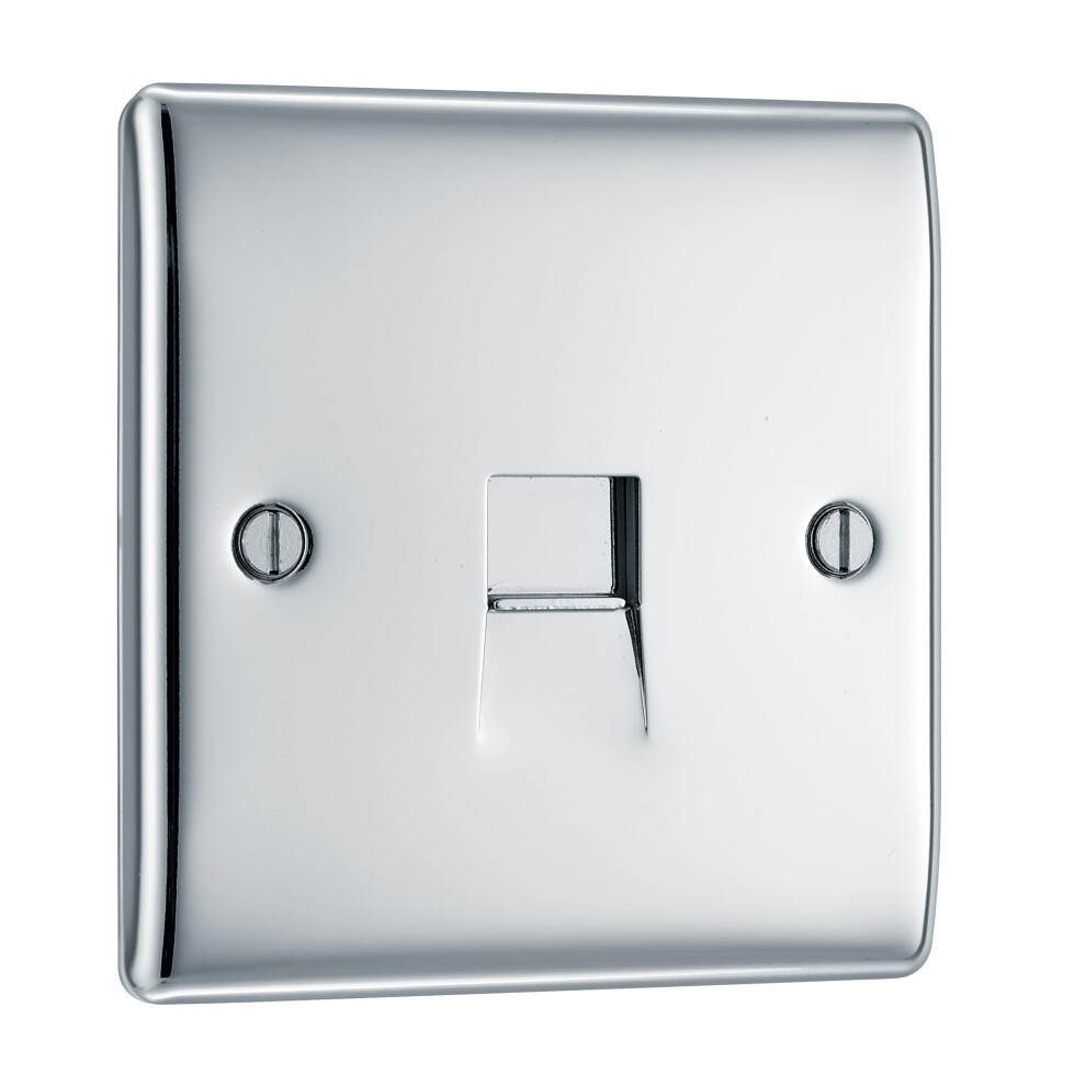 British General Bg Electrical Single Rj11 Socket