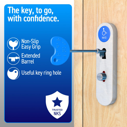 NKS Radar Key Disabled Toilet Bathroom Door Access 1