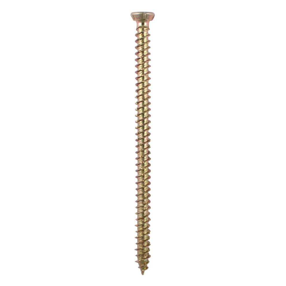 Timco Zyp Multi-Fix Concrete Screw - 7.5 X 180 - Yellow - Box Of 100
