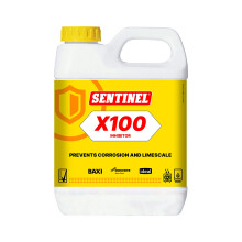 Sentinel - X100 Inhibitor 1L, Market Leading Heavy Duty Central Heating Inhibitor, Protection Against Corrosion and limescale, ensures Maximum Heatin
