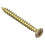 Forgefix ForgeFix Multi-Purpose Single Thread Screws | 4.0 x 40mm | Zinc Yellow Passivated | Box 200 1