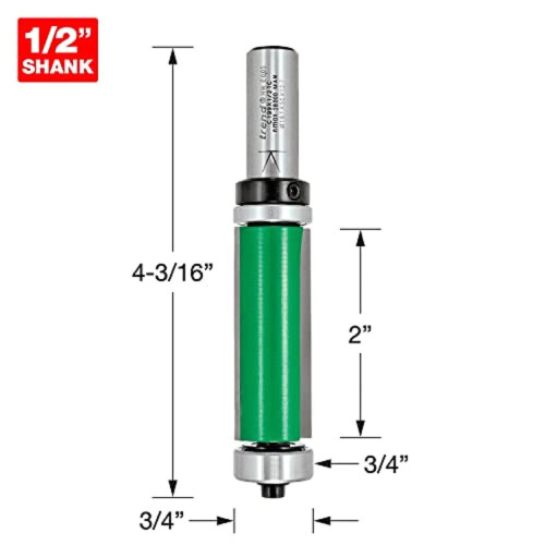 Trend Trend CraftPro Guided Profiler Router Cutter Bit, 2