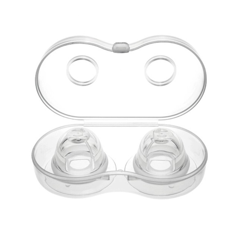2CS Silicone Nipple Aspirator Painless Corrector Breast Sucker Puller Tool