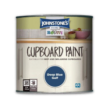 Johnstone's 431003 Cupboard Paint Deep Blue Gulf 750 ml