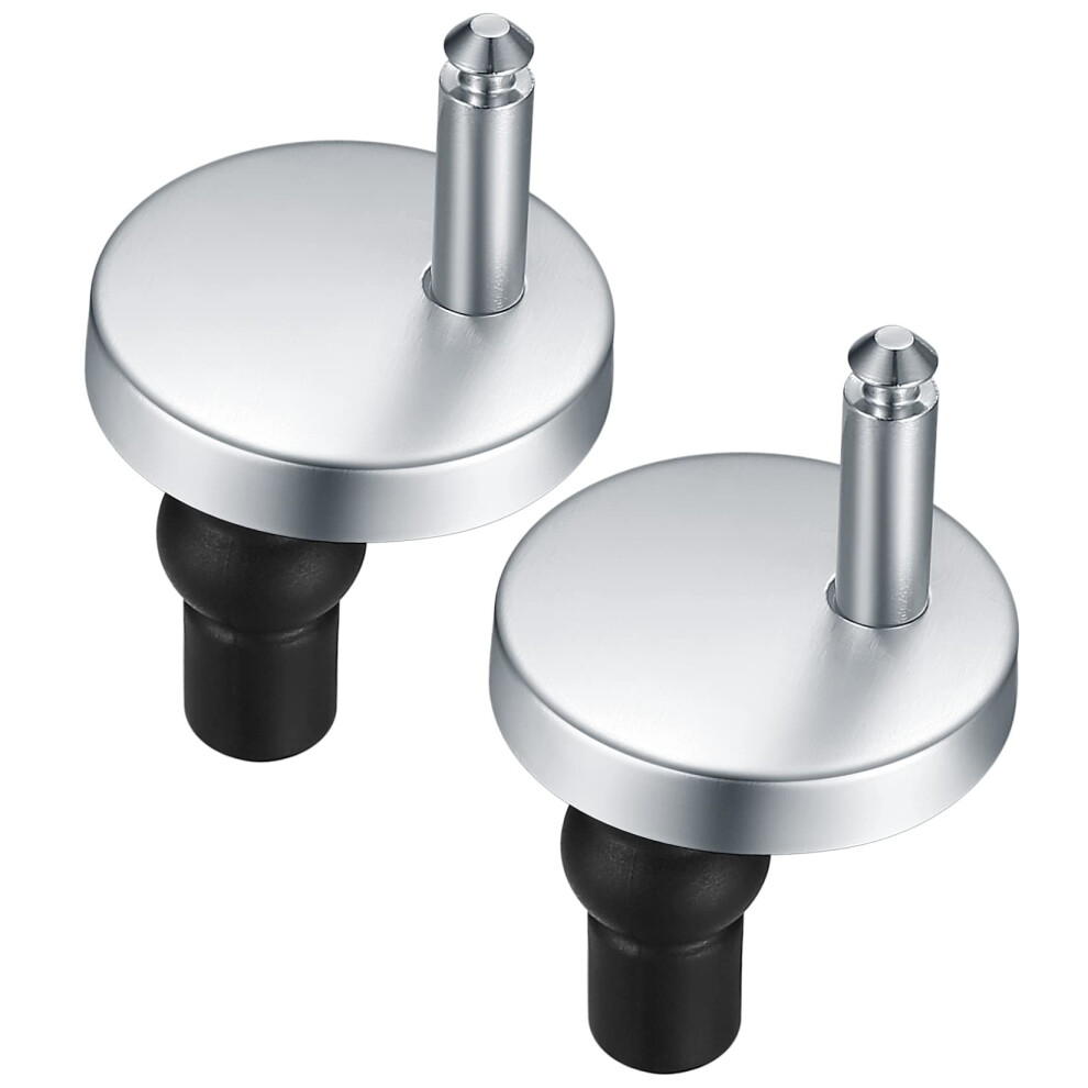Photos - Toilet Seat Quick Release Fixings, Universal Hinges Fittings with Spare Expanding Rubber Screws Nuts Bolts for W
