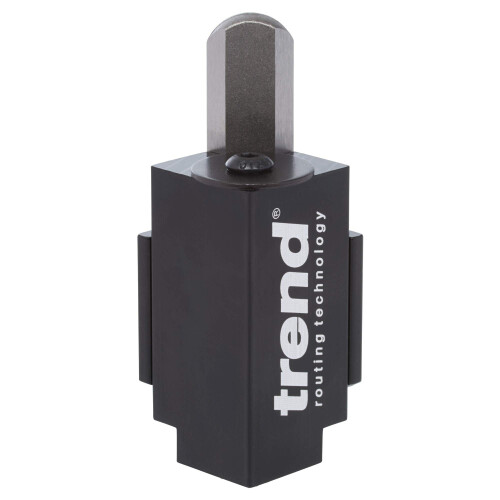 Trend Trend Hinge Recess Squaring Corner Chisel, Quickly Square Up Rounded Corners, C/CHISEL , 70mm, Black 1