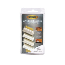 Briwax Filler Sticks White – Quick Wood Repair for Scratches, Cracks & Nail Holes | Assorted Shades