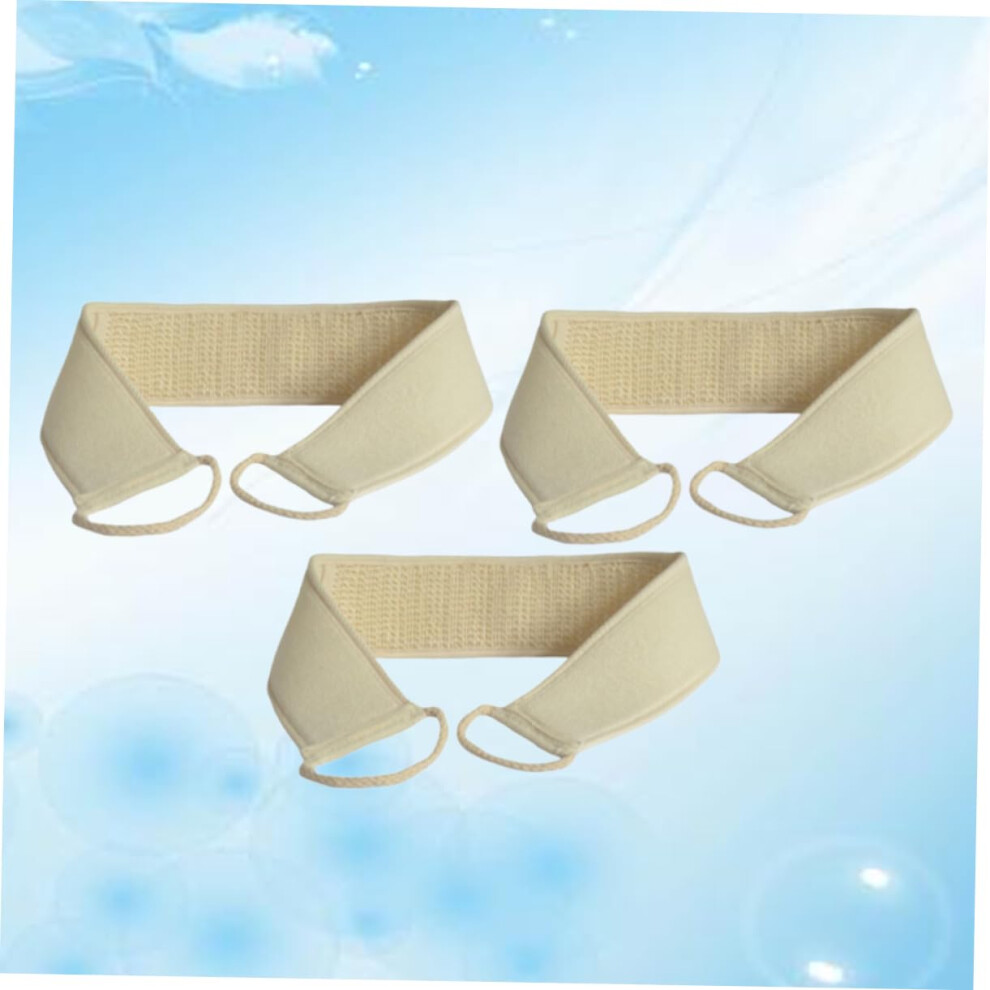 Loofah Back Scrubber Set with DoubleSided Exfoliating Bath Towel and Comfortable Massage for Shower