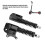 Elektrischer Tretroller Frontgabel Stoßdämpfer Aluminium, Schwarz, M4 3