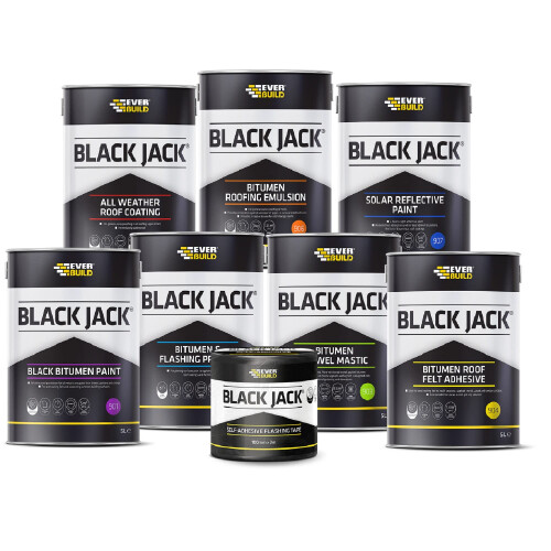 Sika Black Jack 901 Bitumen Paint – Solvent Based – Black – 5 Litre 1