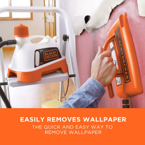 BLACK+DECKER Wallpaper Steamer Stripper with Pad, KX3300T-GB 1