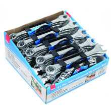 Hilka 17161102 11PC Combi Spanner Set Metric Clear