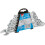 Hilka Hilka 17161102 11PC Combi Spanner Set Metric, Clear 1
