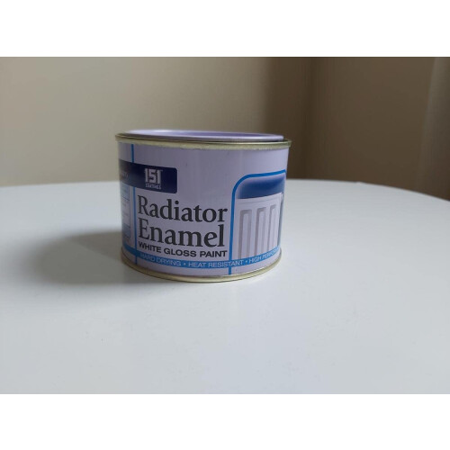 151 Coatings Radiator Enamel 180ml White Gloss (388916) 2