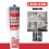 EVO-STIK Multipurpose Silicone Sealant Clear - Wat 6