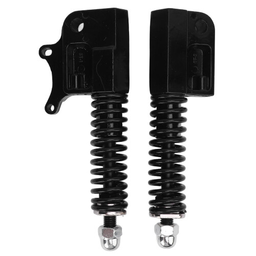 Elektrischer Tretroller Frontgabel Stoßdämpfer Aluminium, Schwarz, M4 1