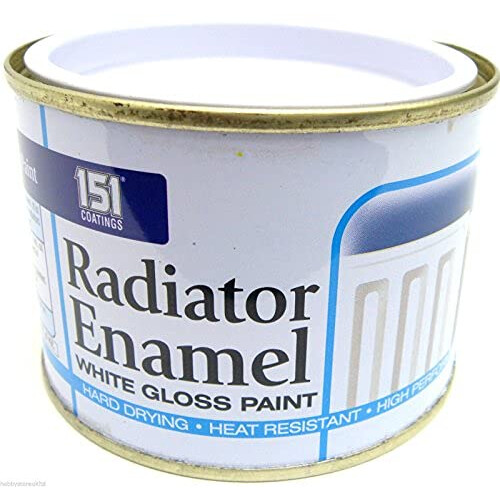 151 Coatings Radiator Enamel 180ml White Gloss (388916) 1
