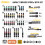 HiSpec 44pc Impact Drill Driver Screw Bit Set with Popular PZ  PH Size 1