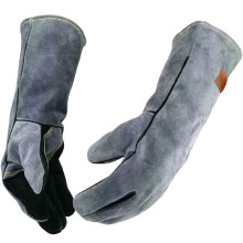 WZQH 36 CM,500,Welding Gloves,Fireplace Glove,Fire & Heat Resistant,M