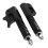 Elektrischer Tretroller Frontgabel Stoßdämpfer Aluminium, Schwarz, M4 14