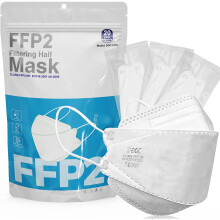 20 PCS INDIVIDUALLY WRAPPED FFP2 Face Masks Uk certified face masks FFP2 mask N95 face Mask respiaror 4-Layer Filtering FFP2 Mask with CE Marks mask