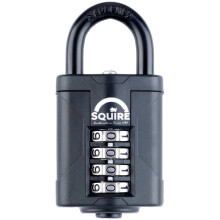 Squire Combination Padlock (CP40BLACK) - Toughest