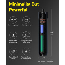 HOTO Electric Screwdriver Rechargeable 36V Cordless Screwdriver Set US