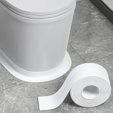 Bath Sealant Strip, Bathroom Sealant, Caulk Strip, Waterproof Instaseal Tape for Bathroom, Kitchen, Bathtub, Toilet, Wall Floor, with Sealing Tool (1
