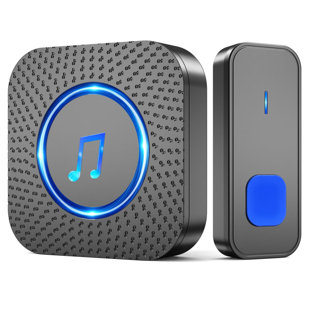 Surfou Wireless Doorbell, Waterproof Wall Plug-In Cordless Door Chime Kit At 1300Feet / 400M Range 5051226651878