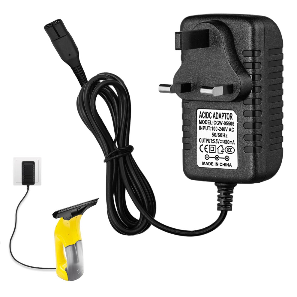 Charger For Karcher Window Vac Cleaners, For Karcher Window Cleaner Chargering, Charger For Karcher Wv2 Wv1 Wv5 Wv50 Wv50 Plus Wv55 Wv60 Wv70, For Ka 5007793217580