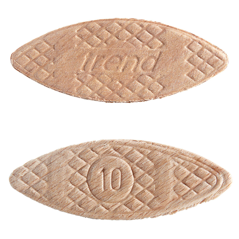 Trend 100Pcs Beechwood Joining Biscuits (No. 10) For Woodworking, Joinery, And F
