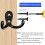 PAIDASHU 6Pack Double Coat Hooks Metal Hooks WallMounted Coat Hooks with Sc 4
